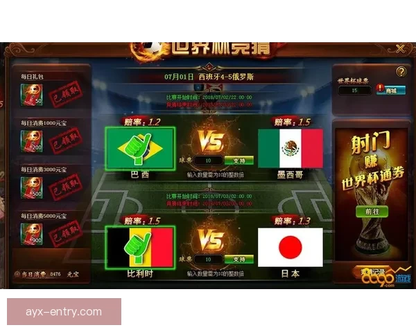 世界杯赛事竞猜推荐 精准预测助你赢得大奖